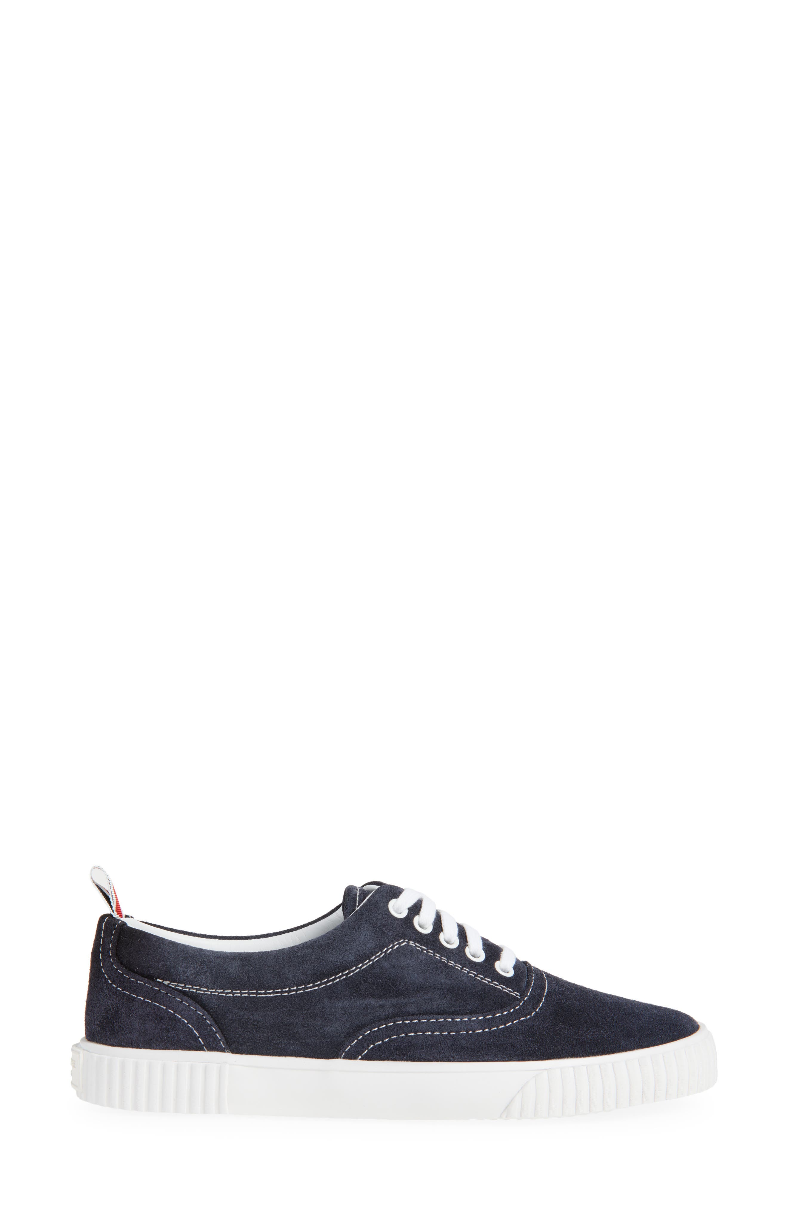 Heritage Low Top Sneaker, Alternate, color, NAVY