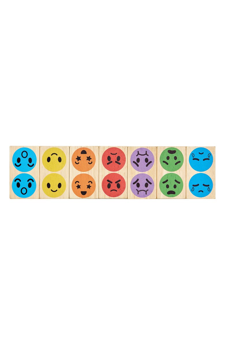 PlanToys<sup>®</sup> Mood Domino Game, Alternate, color, Assorted