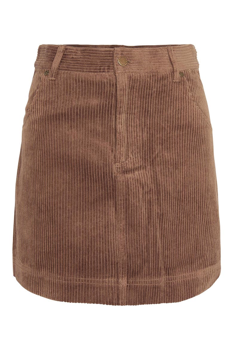 Oakfield Corduroy Skirt, Alternate, color, TAUPE