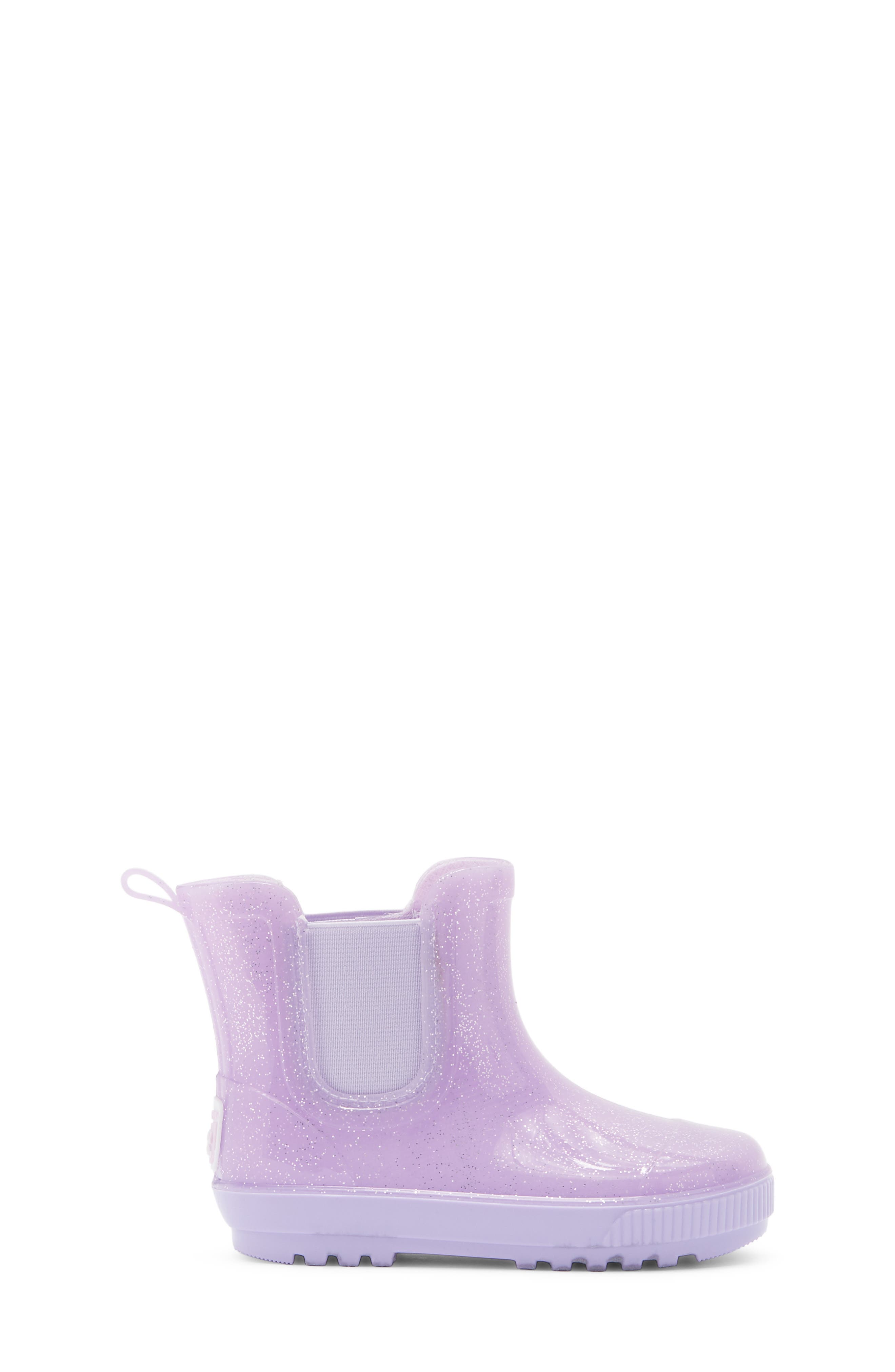 BEARPAW Kids' Lilac Glitter Rain Boot, Alternate, color, Lilac Glitter
