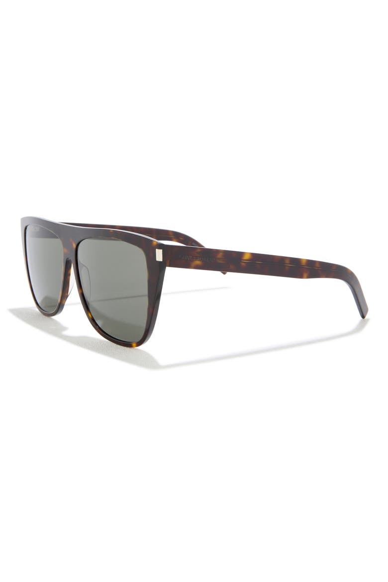 59mm Square Sunglasses, Alternate, color, HAVANA HAVANA GREY