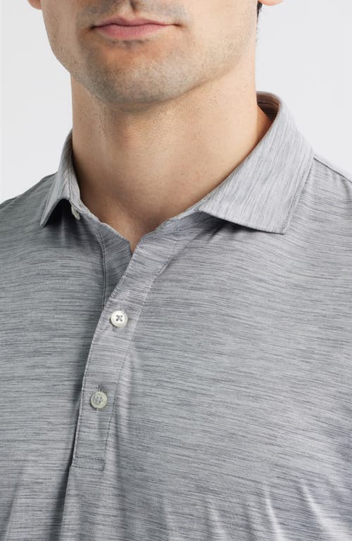 Johnnie-o Huron Prep-formance Polo In Gray