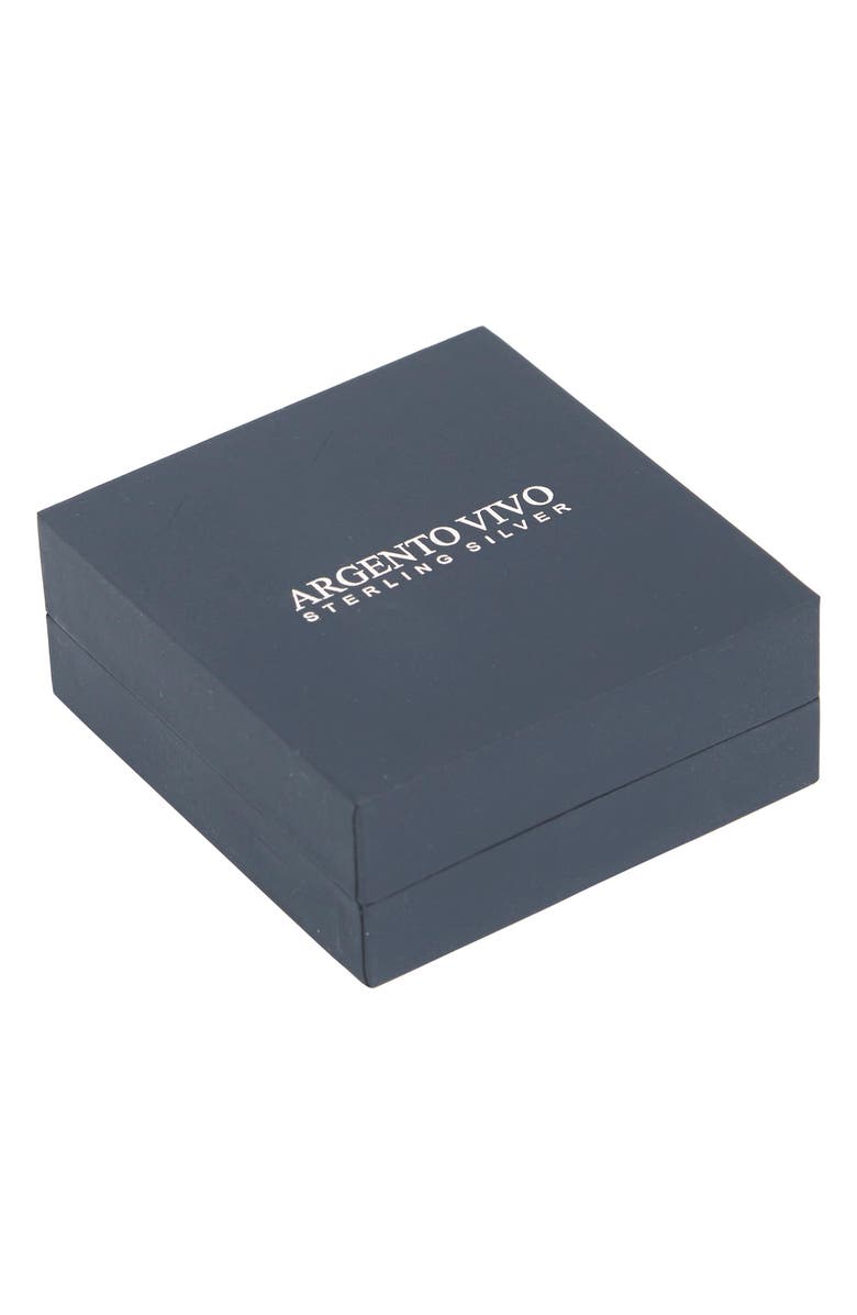 Argento Vivo Sterling Silver Sterling Silver Cross Pendant Necklace, Alternate, color, Gold