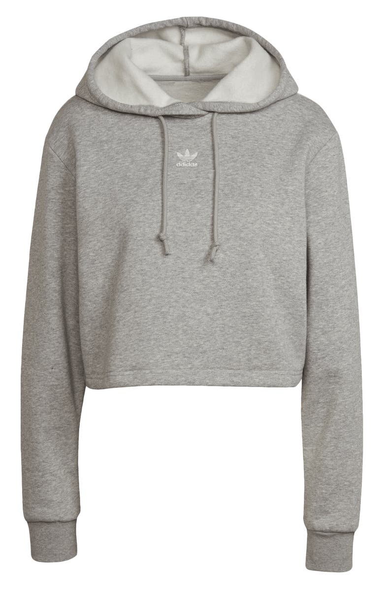 adidas Originals Adicolor Essentials Crop Fleece Hoodie, Alternate, color, 