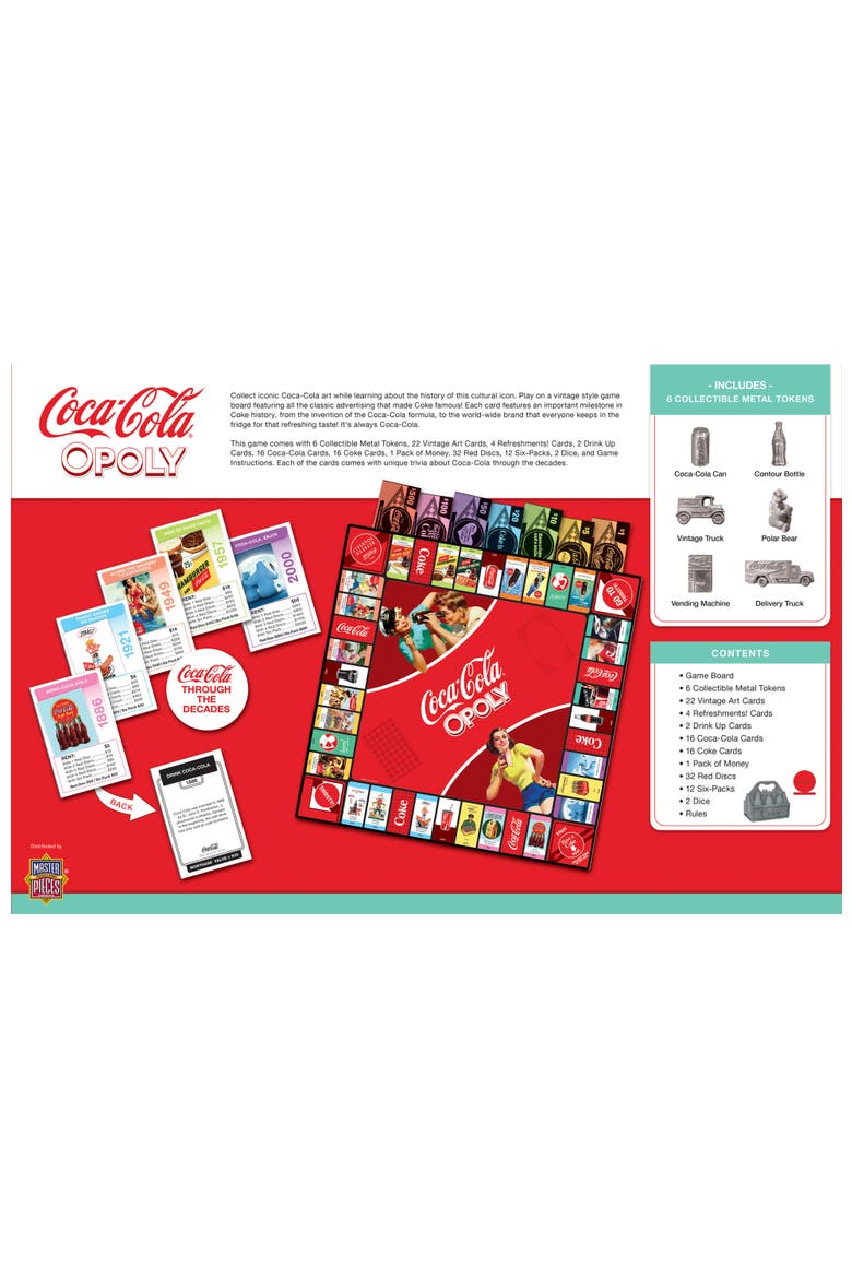 Coca-Cola Opoly, Alternate, color, Multicolor