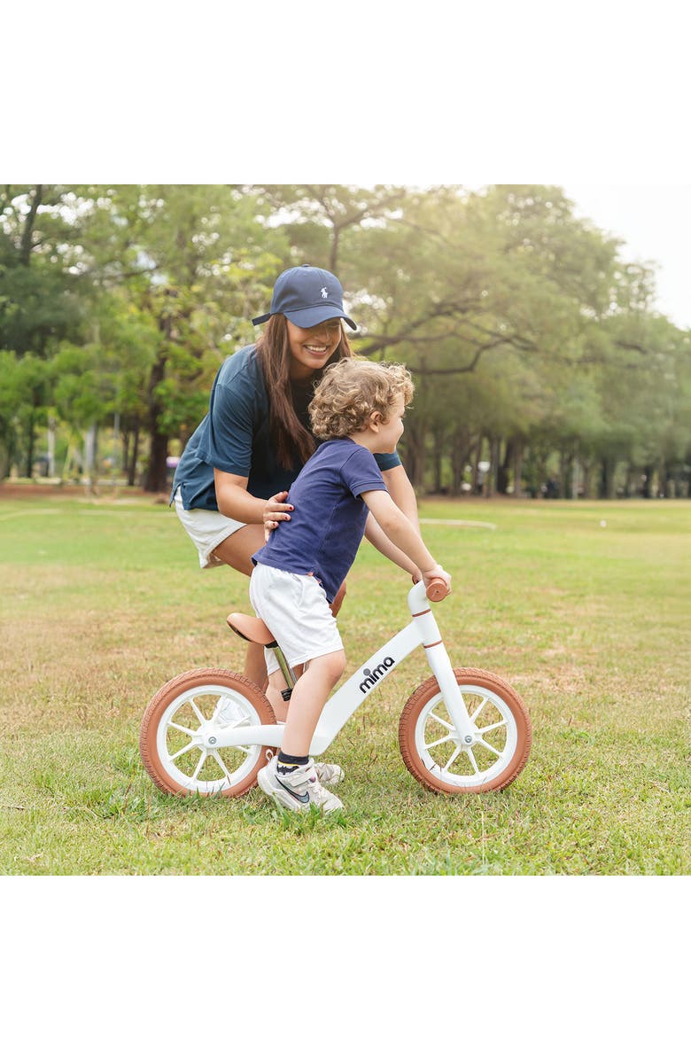 mima Zoom Lite Balance Bike, Alternate, color, White
