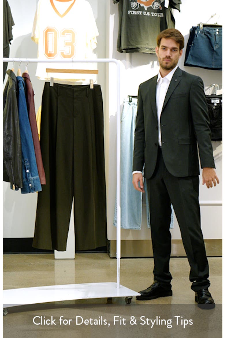 High Waist Pleated Wide Leg Pants video