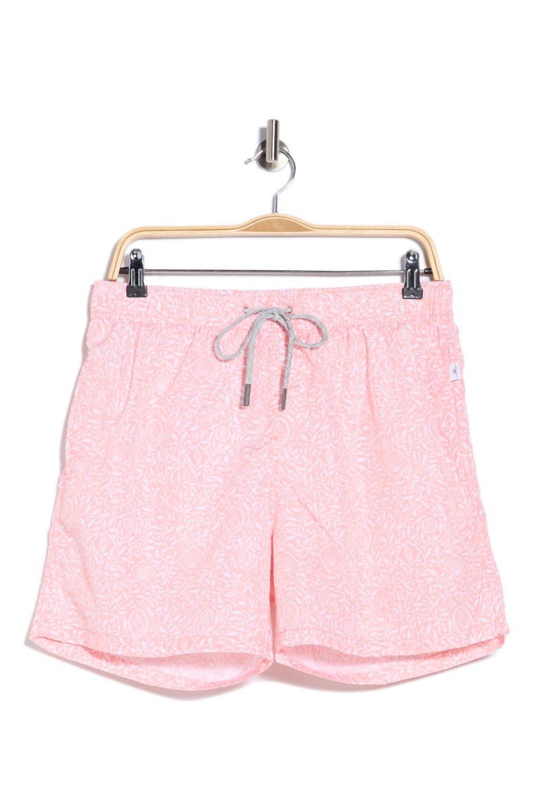 Ponji Swim Shorts, Alternate, color, CORAL