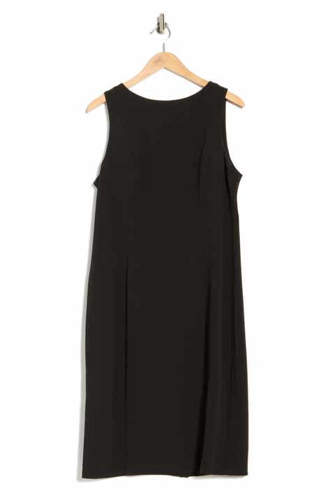 NORDSTROM RACK Sleeveless Crepe Shift Dress