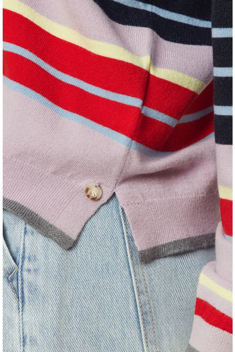 Rugby Sweater, Alternate, color, IRIS ENGINEERED STRIPE