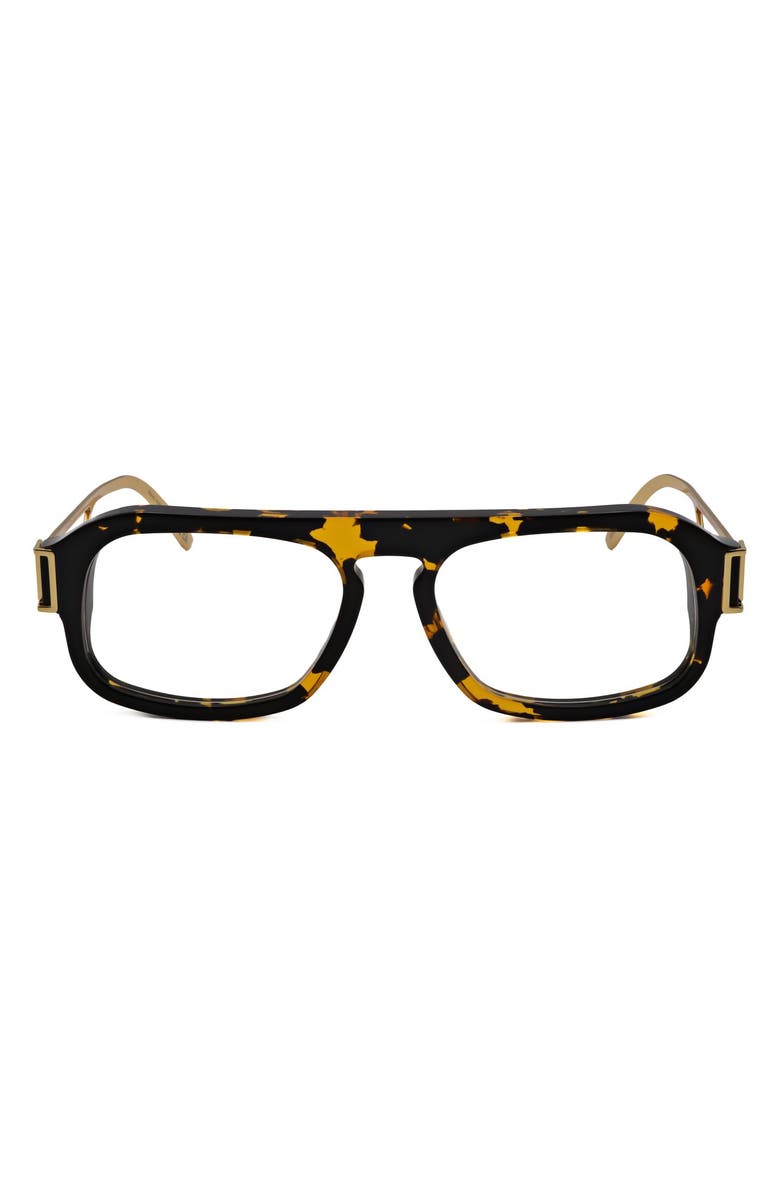 Marni 55mm Flat Top Reading Glasses, Main, color, Tort
