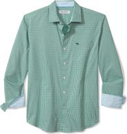 Tommy Bahama Sarasota Stretch Ventura IslandZone® Stripe Button-Up Shirt
