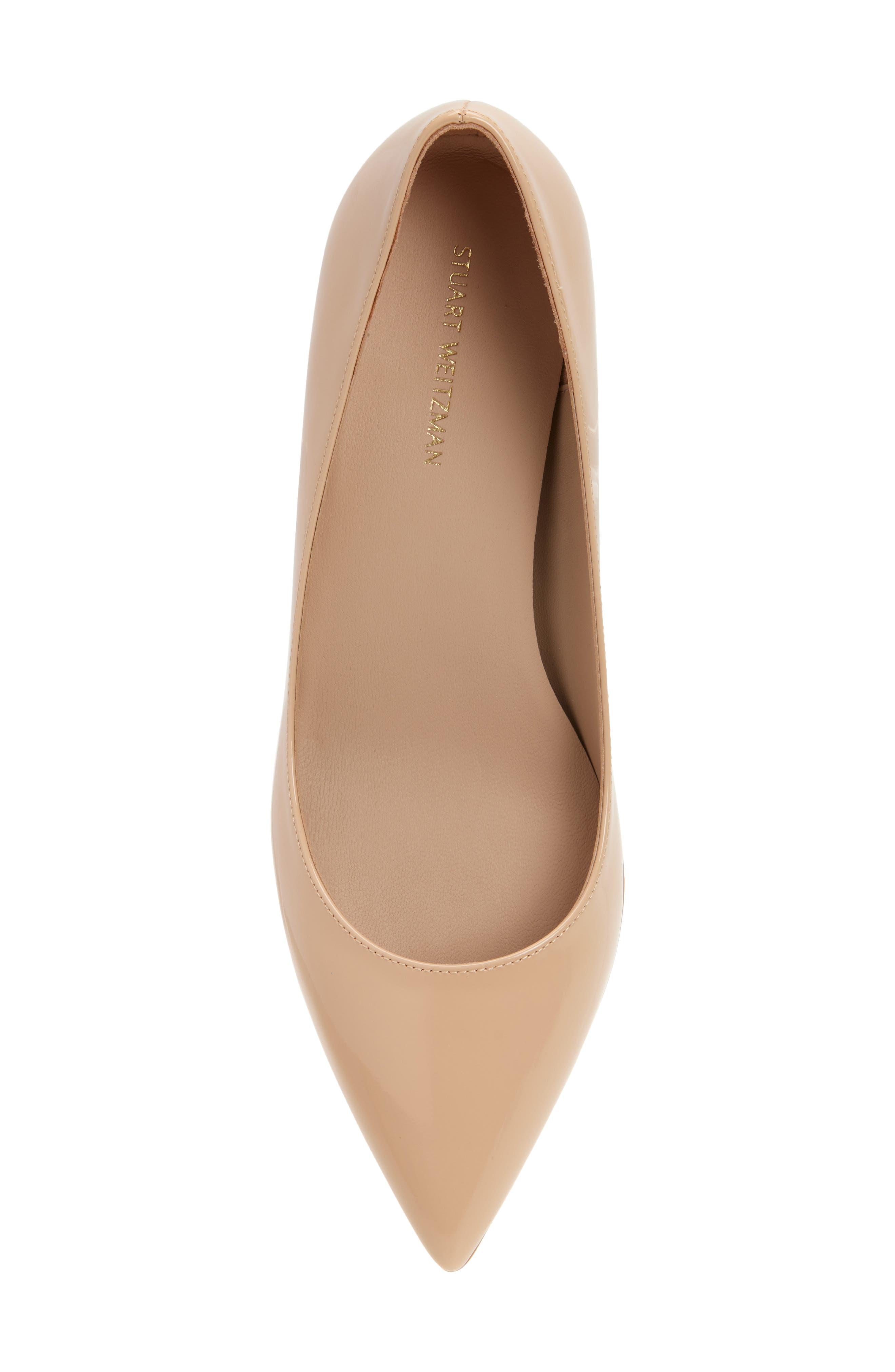 Stuart Weitzman Dancer 50 Pump, Alternate, color, Golden Beige