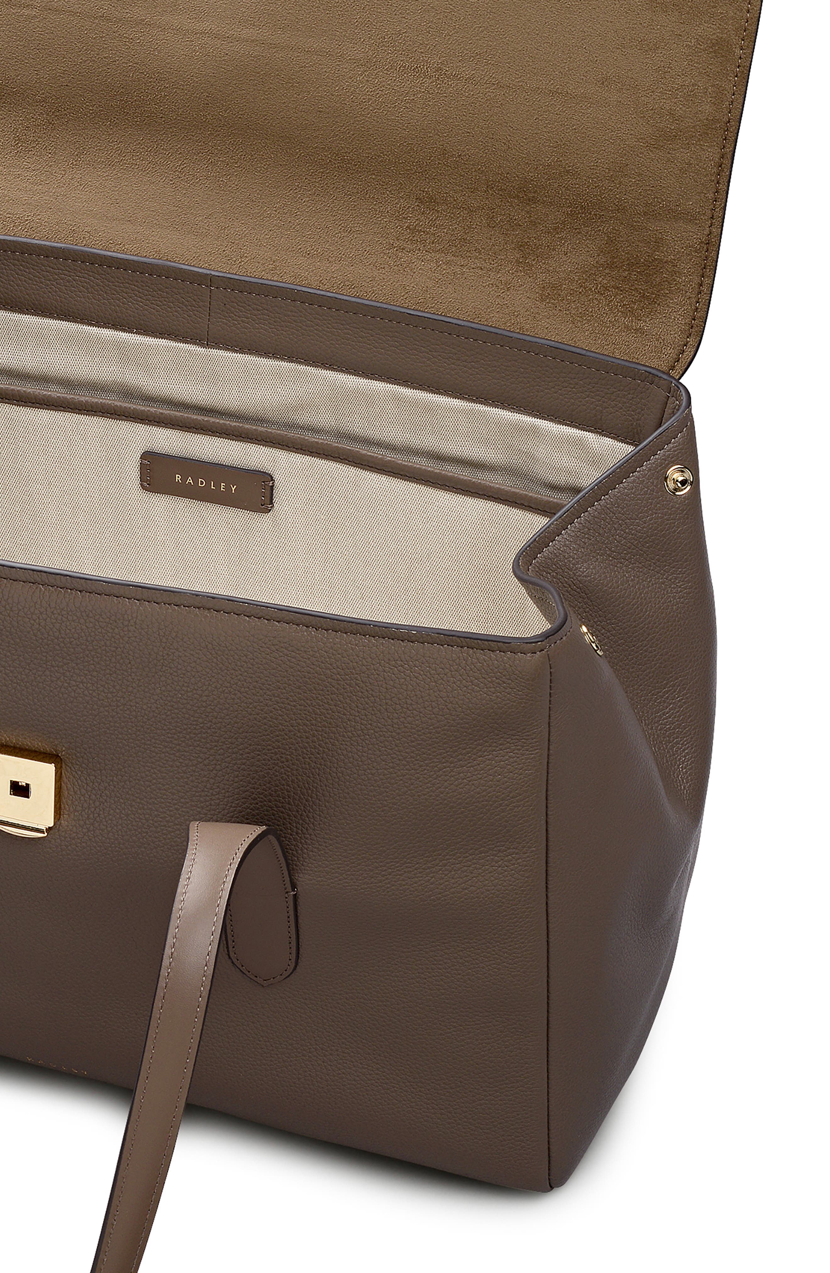 Radley Mayfair Lane Large Shoulder Bag, Alternate, color, Coffee