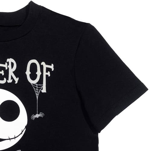 Disney Jack Skellington Nightmare Before Christmas T-shirt & French Terry Shorts Set In Multi