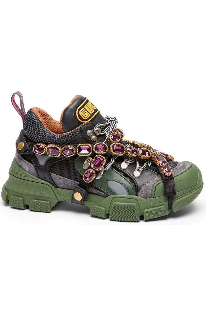 Gucci Flashtrek Jewel Sneaker, Main, color,