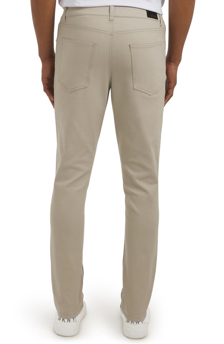 DKNY Powerstretch Slim Leg Pants, Alternate, color, Dune