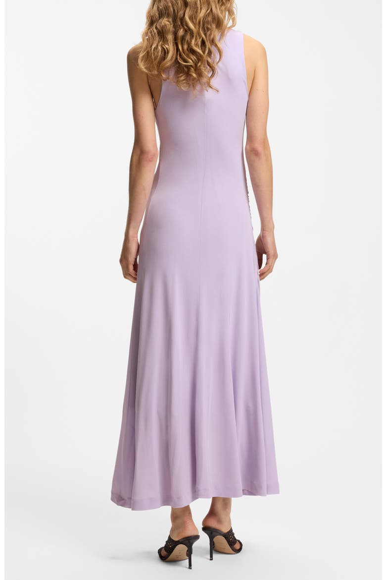 Eylai Draped A-line Midi Dress, Alternate, color, LAVENDER TIDE