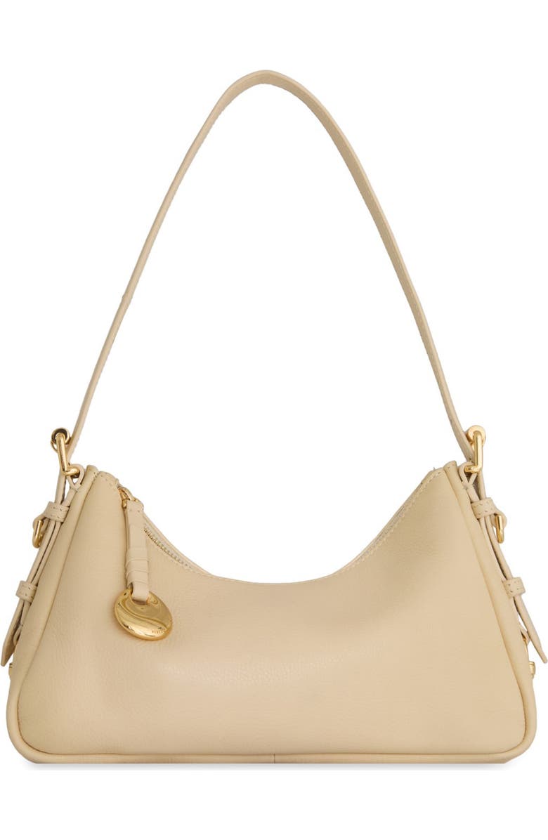 Rebecca Minkoff Small Mia Leather Shoulder Bag, Main, color, Chamois