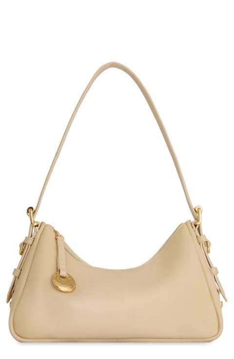 Small Mia Leather Shoulder Bag