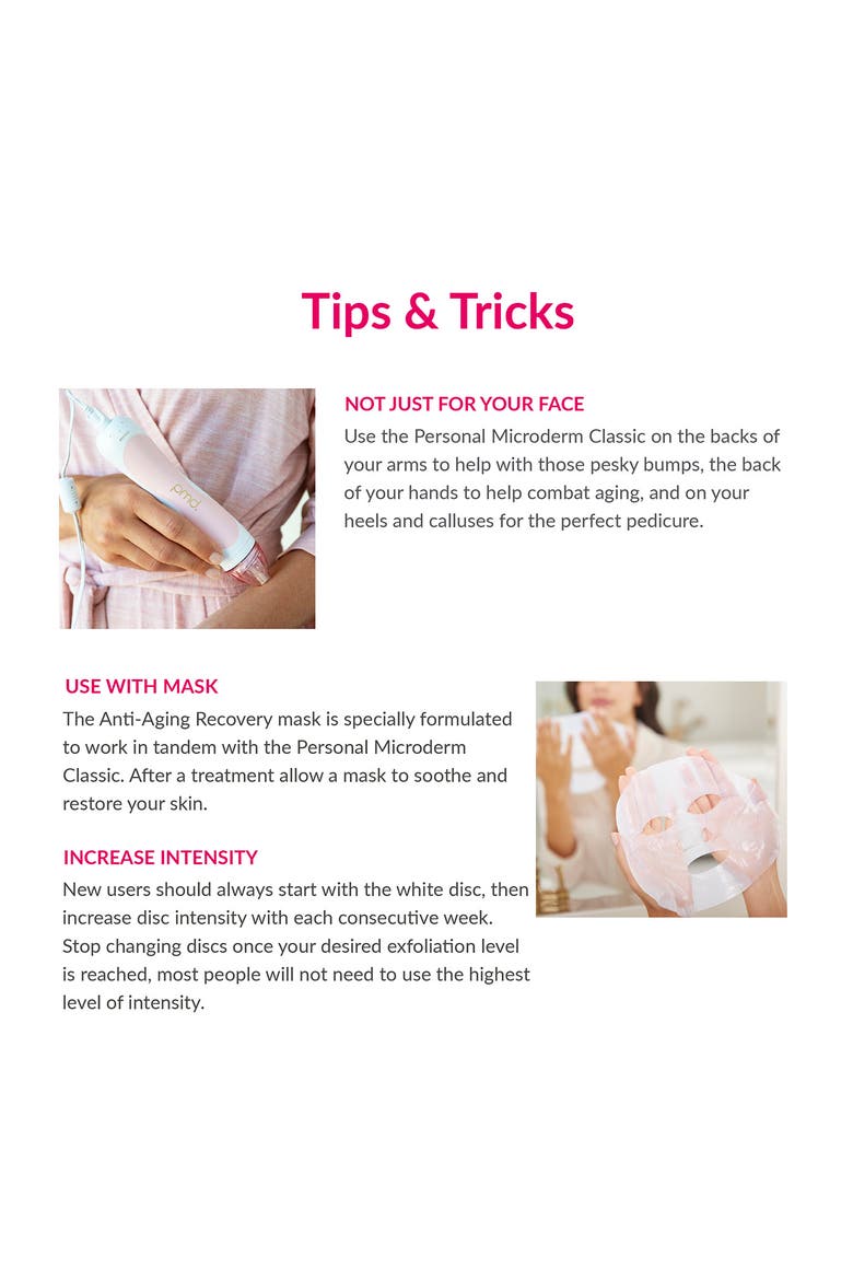Classic Personal Microderm Device, Alternate, color, PINK