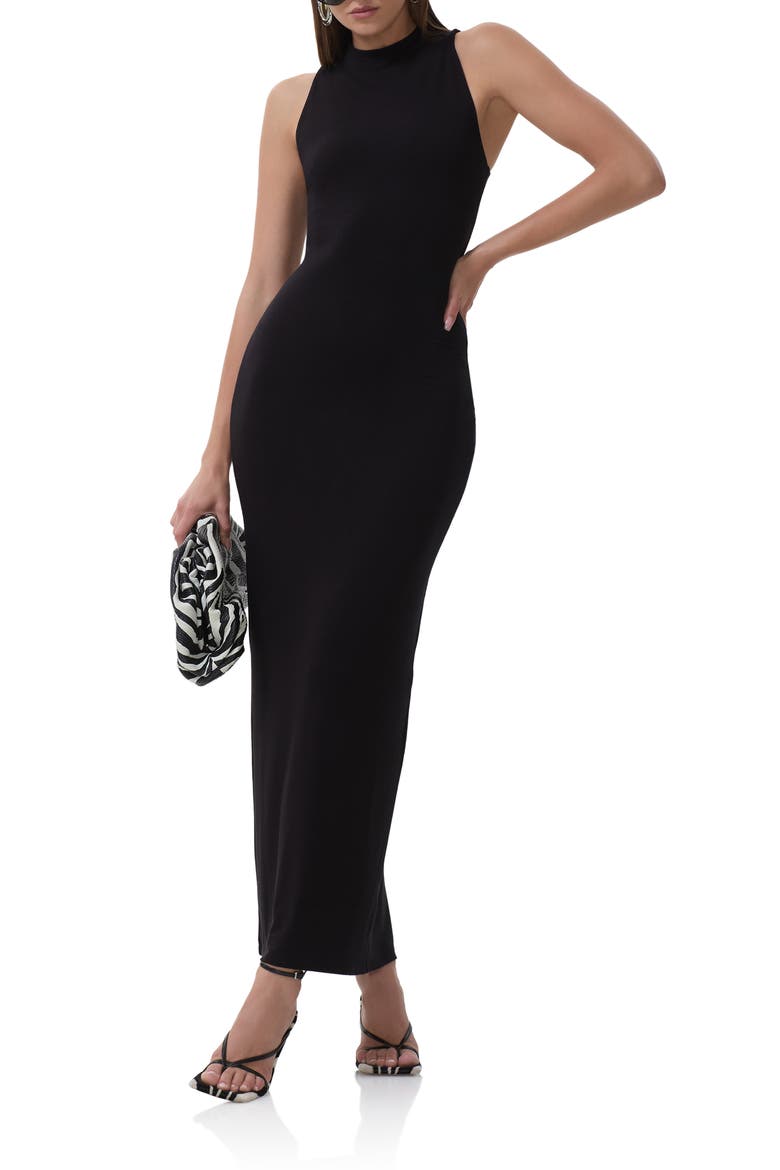 racerback dress maxi Sexy Knot Racerback Knit Maxi Dress