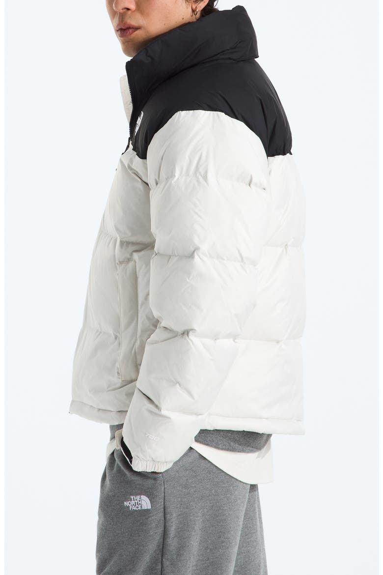 1996 Retro Nuptse 700 Fill Power Down Packable Jacket, Alternate, color, WHITE DUNE/ TNF BLACK R