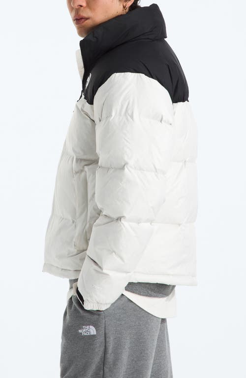The North Face 1996 Retro Nuptse 700 Fill Power Down Packable Jacket In White