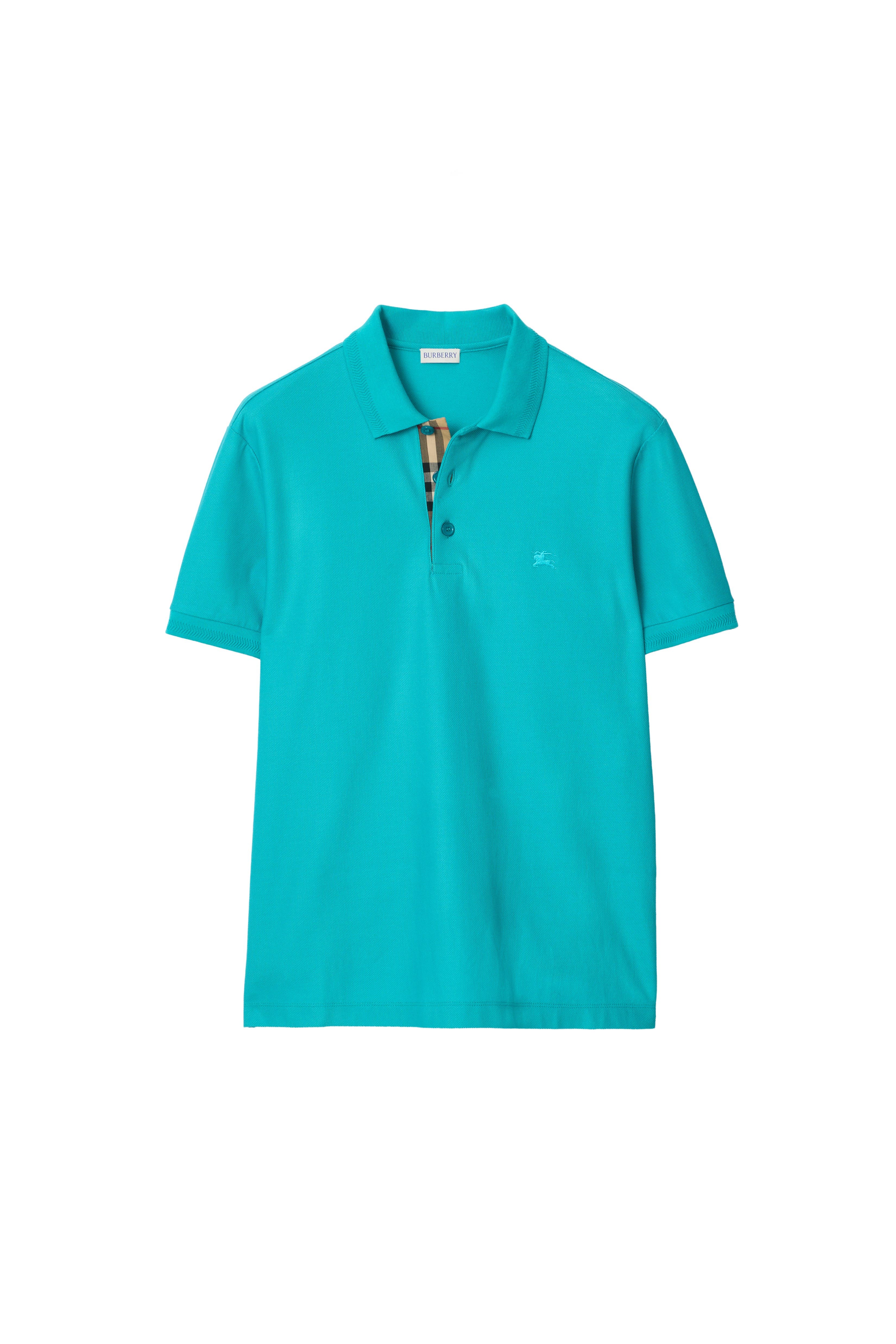 Мужские Burberry Cotton Polo Shirt — фото 2