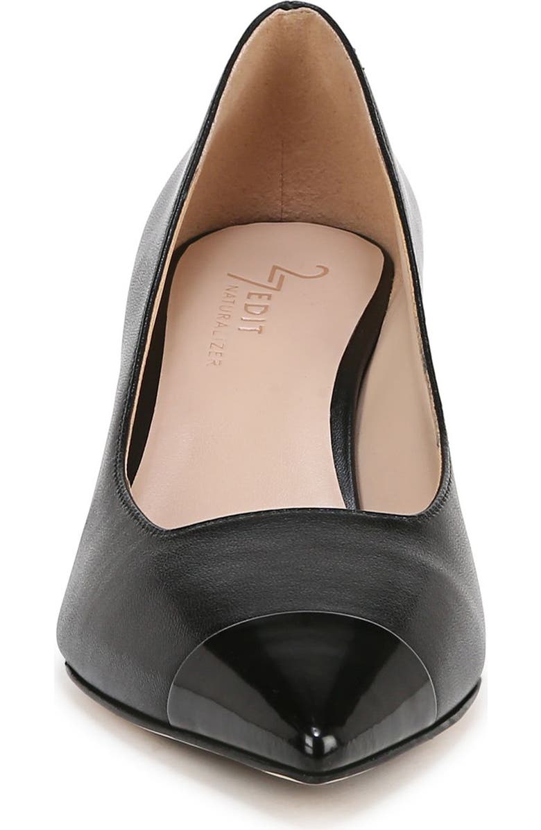 27 EDIT Naturalizer Mara Pointed Toe Pump, Alternate, color, Black