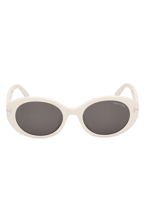 54mm Oval Sunglasses
