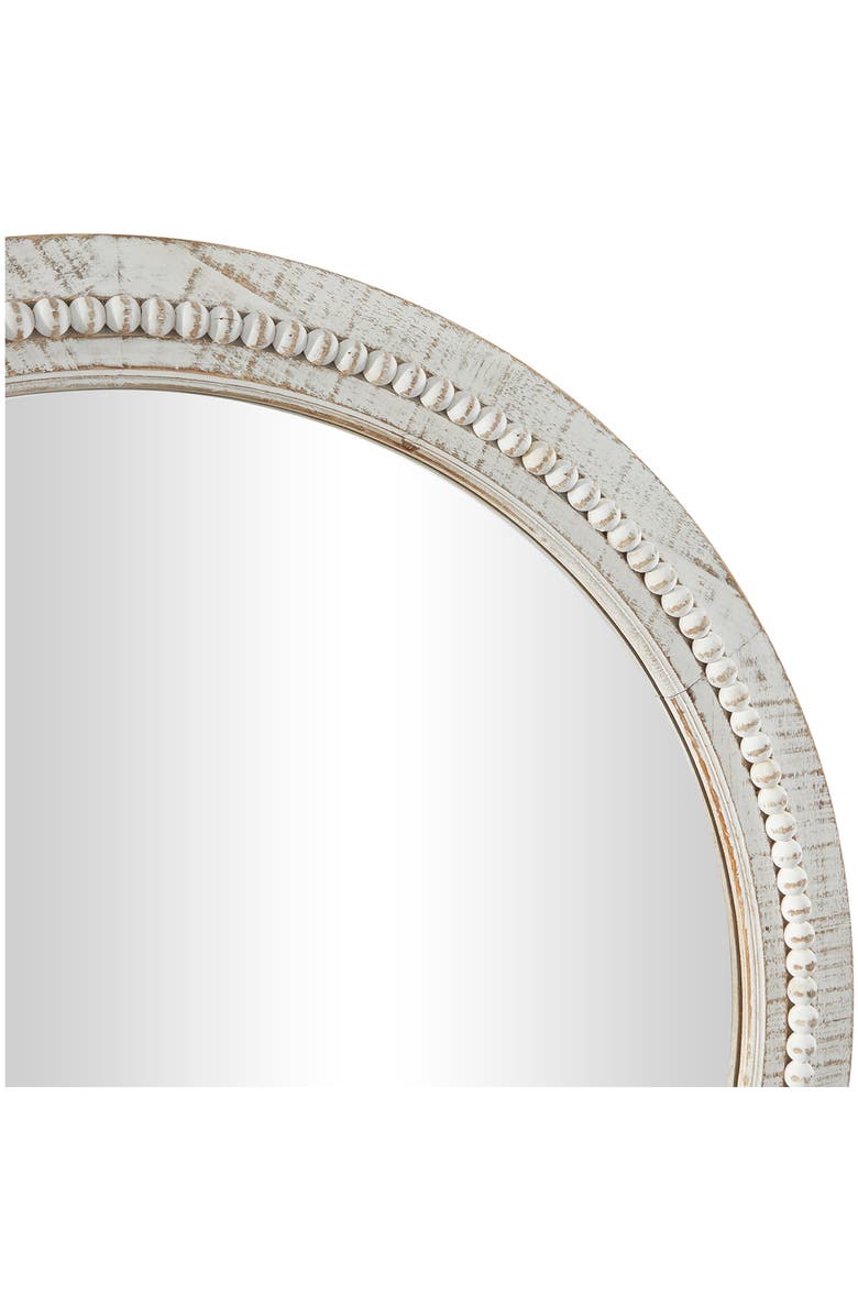 GINGER BIRCH STUDIO Carved Wood Wall Mirror, Alternate, color,