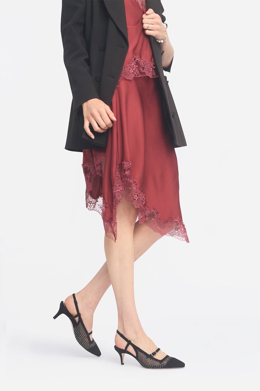 Joan Oloff Shoes Chloe Pump, Alternate, color, Black