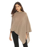 Monticelli Cashmere Essential Pure Cashmere Poncho