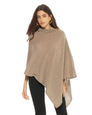 Monticelli Cashmere Essential Pure Cashmere Poncho