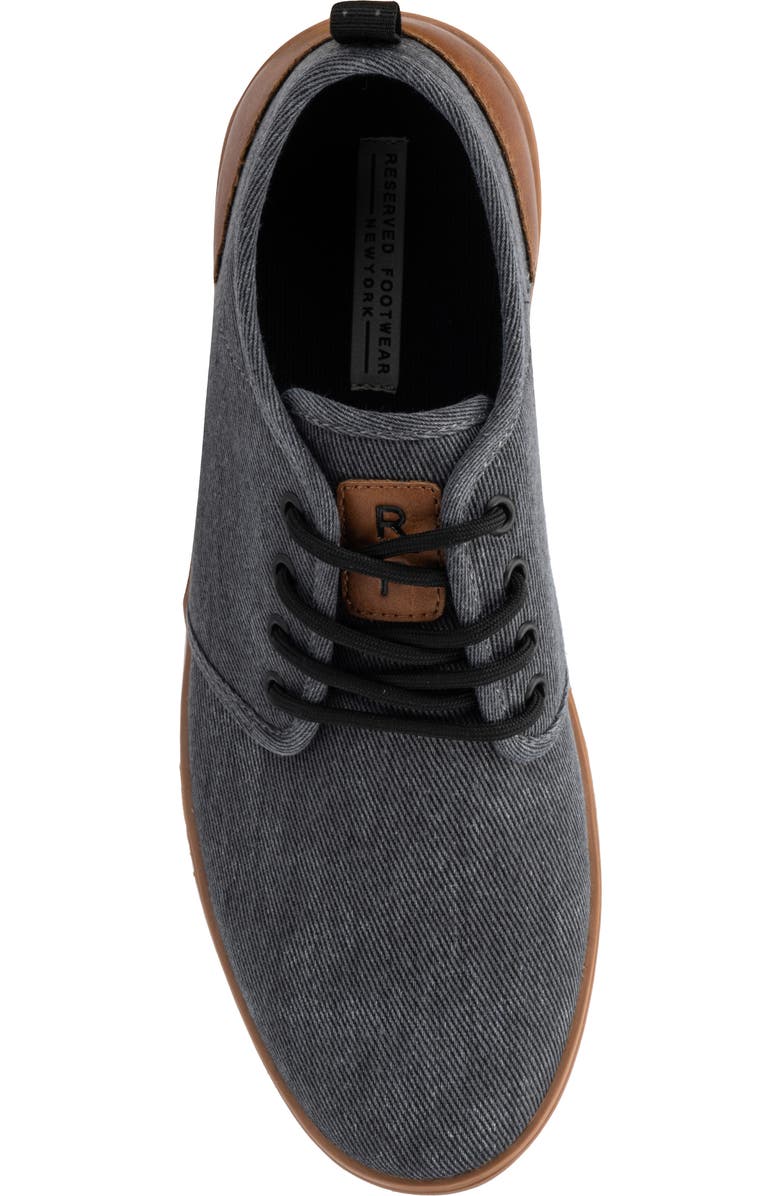 RESERVE FOOTWEAR Atomix Twill Derby Sneaker, Alternate, color,