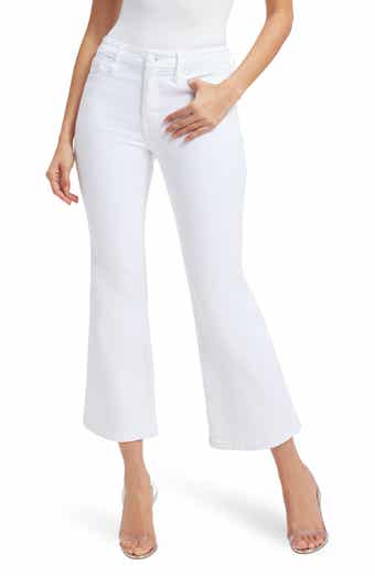 Good American Good Leg Crop Mini Bootcut Jeans