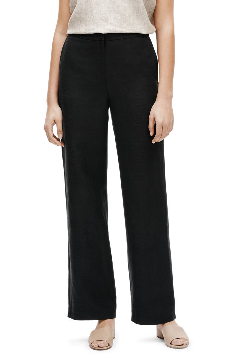 Eileen Fisher Straight Leg Pants, Main, color, 