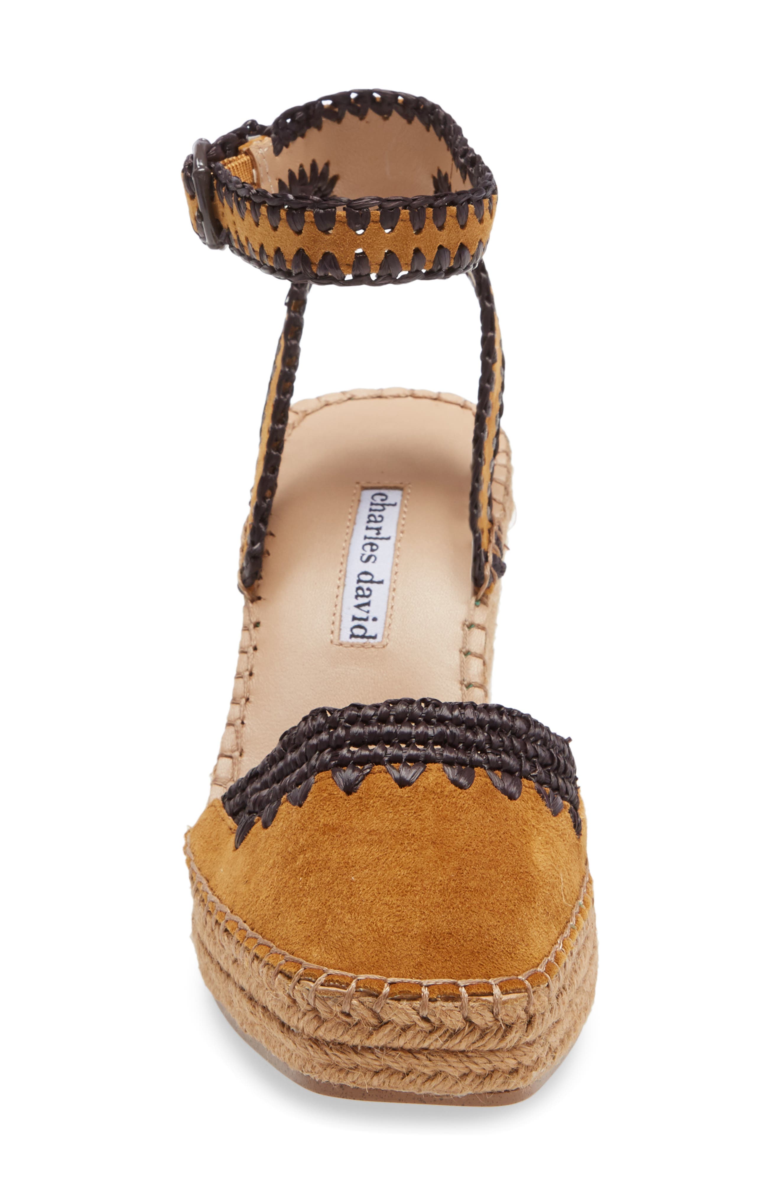 Global Wedge Sandal, Alternate, color, MUSTARD KID SUEDE