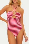 Beach Riot Phoenix Halter One-Piece Swimsuit