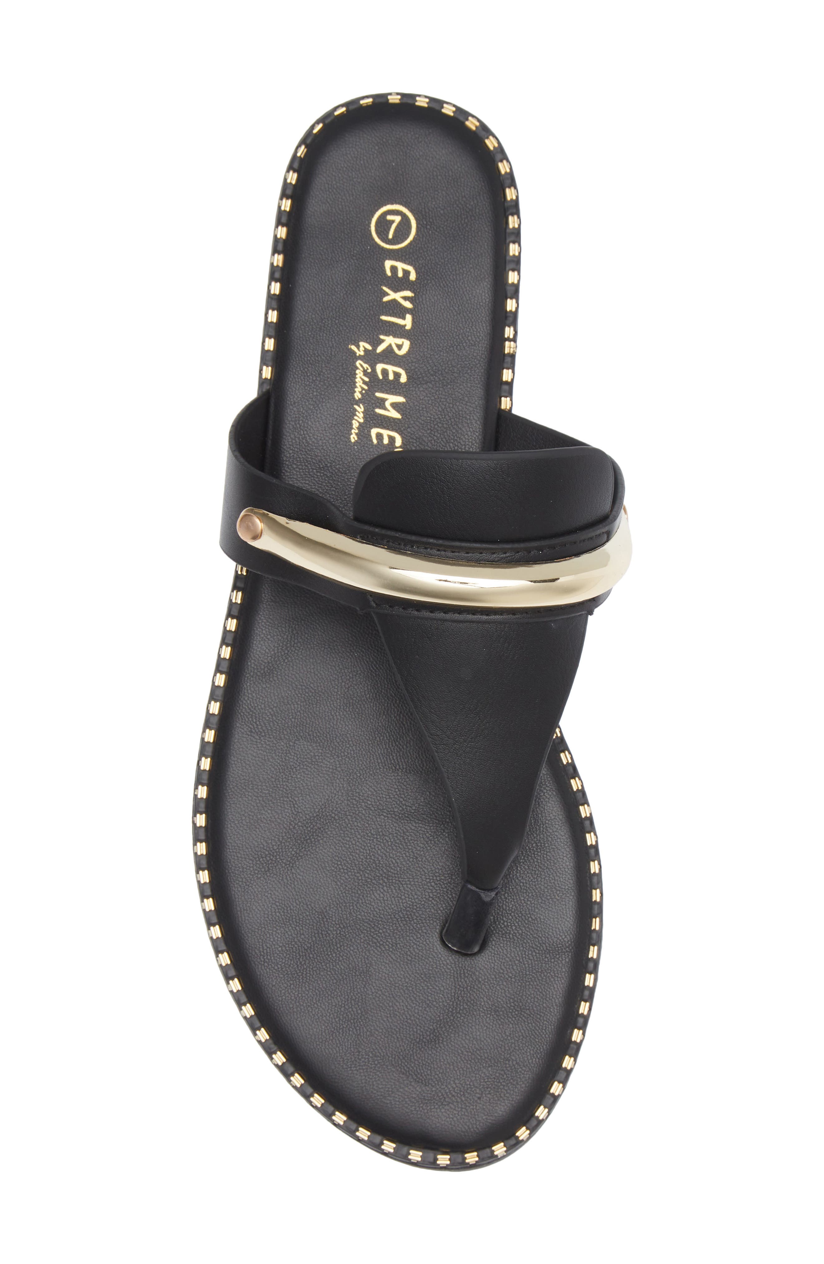 EXTREME BY EDDIE MARC Angel Slide Sandal, Alternate, color, Black