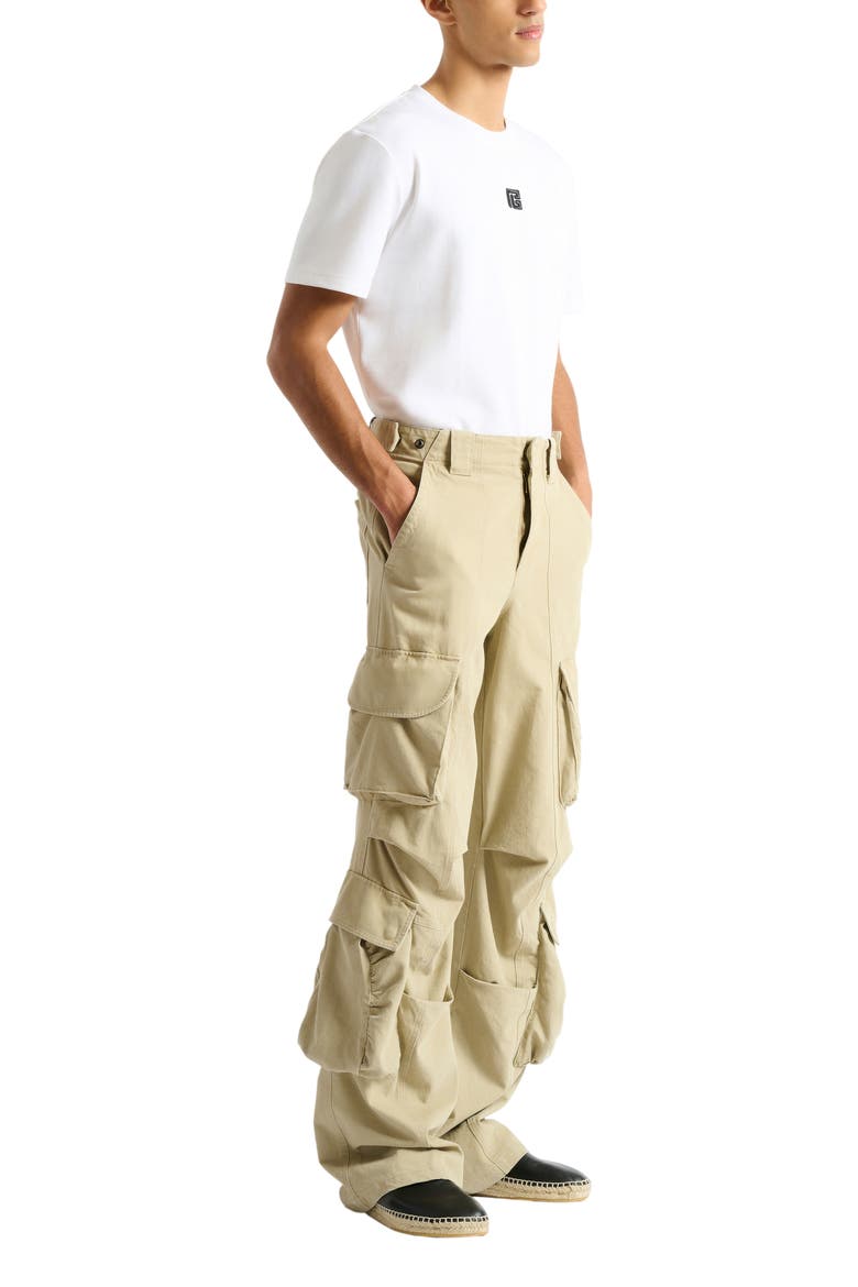 Cotton Cargo Pants, Main, color, beige