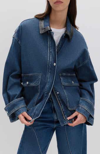 Denim Bomber Jacket