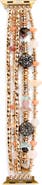 NORDSTROM RACK Beaded Smart Watch Strap