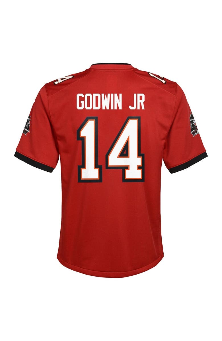 Nike Youth Nike Chris Godwin Jr. Red Tampa Bay Buccaneers  Game Jersey, Alternate, color, Red