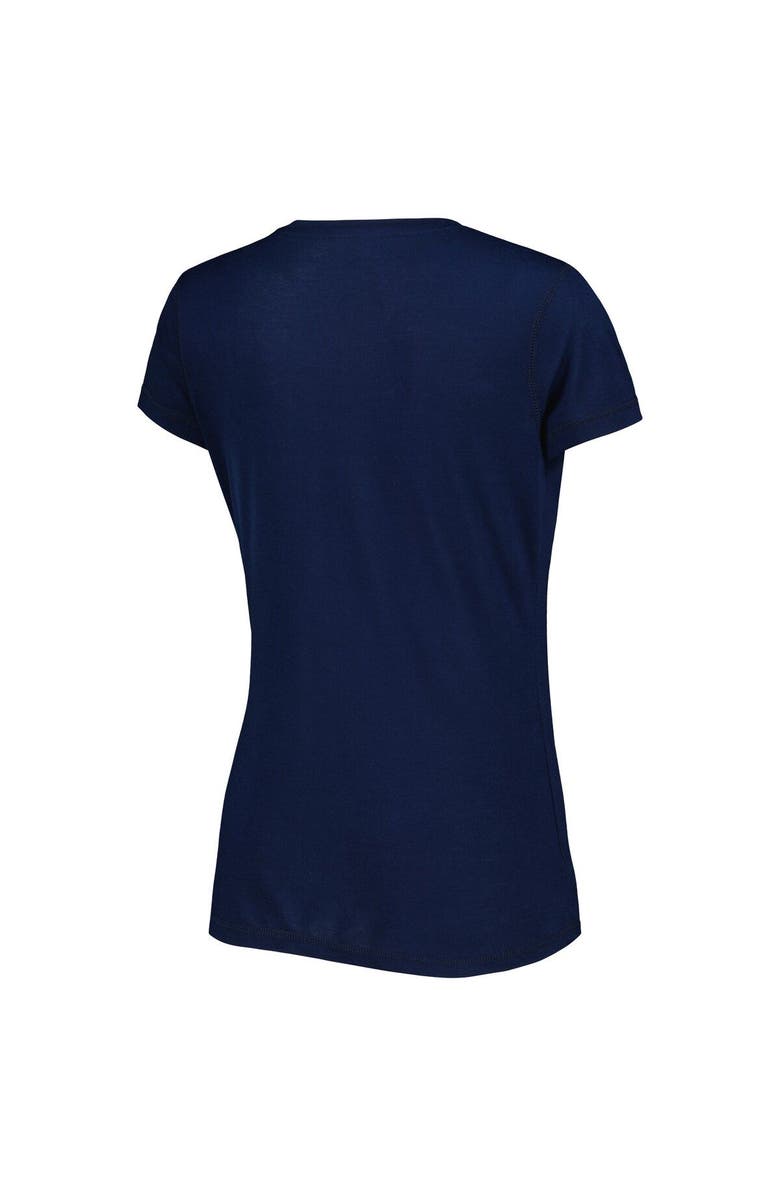 CONCEPTS SPORT Women's Concepts Sport Navy/Gold Cal Bears Badge T-Shirt & Flannel Pants Sleep Set, Alternate, color, 