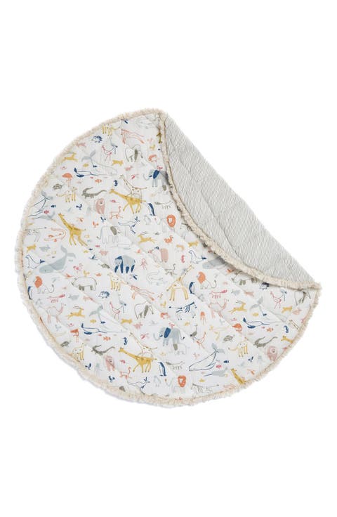 Into the Wild Round Reversible Play Mat