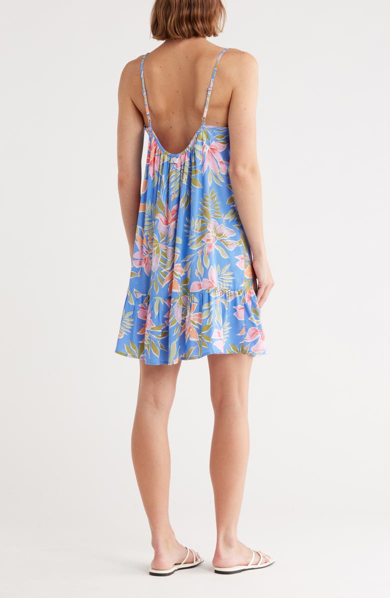 Billabong Sunny Daze Mini Dress, Alternate, color, Herb