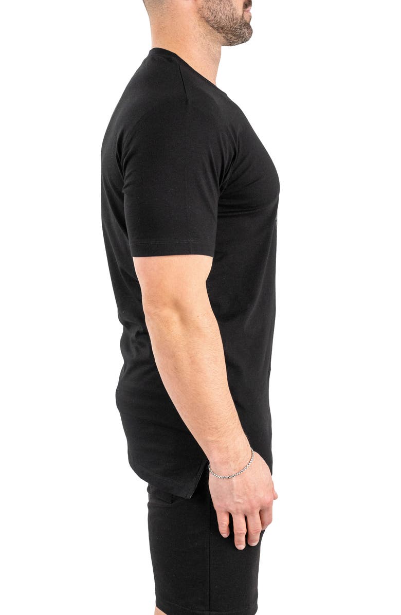 Maceoo Blueprint Skull Cotton Graphic T-Shirt, Alternate, color, 