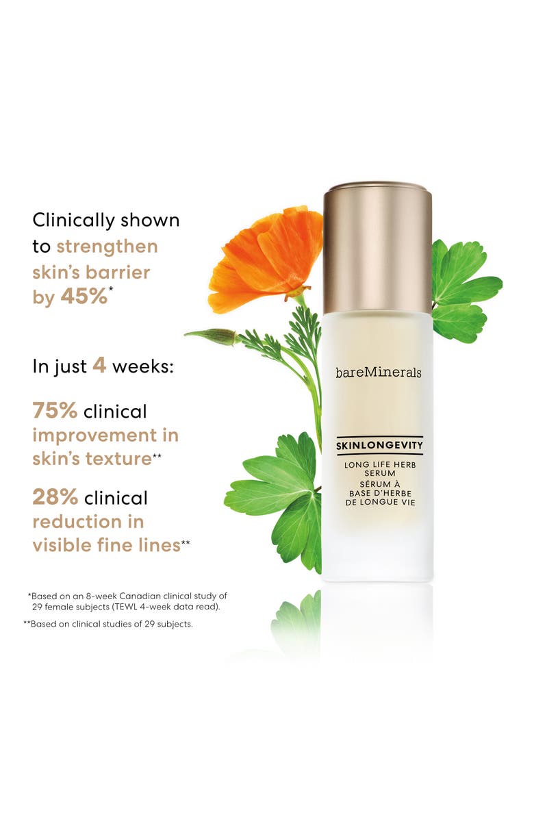 bareMinerals<sup>®</sup> Skinlongevity Long Life Herb Anti-Aging Serum, Alternate, color,